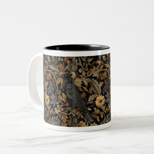 Mittelalterliche Tasse der Flora und Fauna (Vorderseite Links)