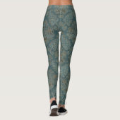 mittelalterliche Texturtextur Leggings (Rückseite)