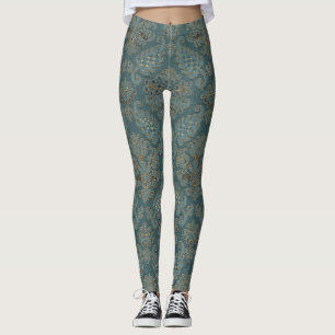mittelalterliche Texturtextur Leggings