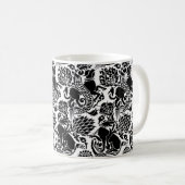 Mittelalterliche Tiere Kaffeetasse (VorderseiteRechts)