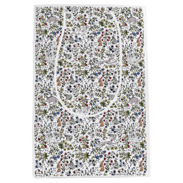 Mittelalterliche Tiere Mill flecht weiße Geschenkt Mittlere Geschenktüte