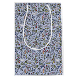 Mittelalterliche Tiere Mill flöst blauer Geschenks Mittlere Geschenktüte