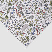 Mittelalterliche Tiere Milzfleurpapier Seidenpapier (Detail)