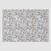 Mittelalterliche Tiere Milzfleurpapier Seidenpapier (Vorderseite)