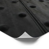 Mittelalterliche Tür zum Fluss Poster (Ecke)