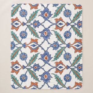 Mittelalterliche türkische Fliesen: Blumendekorati Sherpadecke