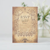Mittelalterliche UAWG RSVP Karte (Stehend Vorderseite)