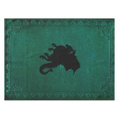 Mittelalterliche Vintage Fantasie Tischdecke (Vorderseite (Horizontal))