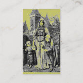 Mittelalterliche Visitenkarte (Rückseite)