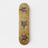 Mittelalterliche Waffen Skateboard (Vorne)
