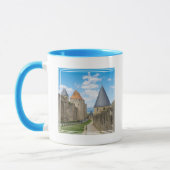 Mittelalterliche Wände von Carcassonne Tasse (Links)