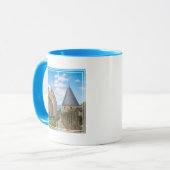Mittelalterliche Wände von Carcassonne Tasse (Vorderseite Links)