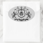Mittelalterliche Wappen - Aufkleber (Tasche)