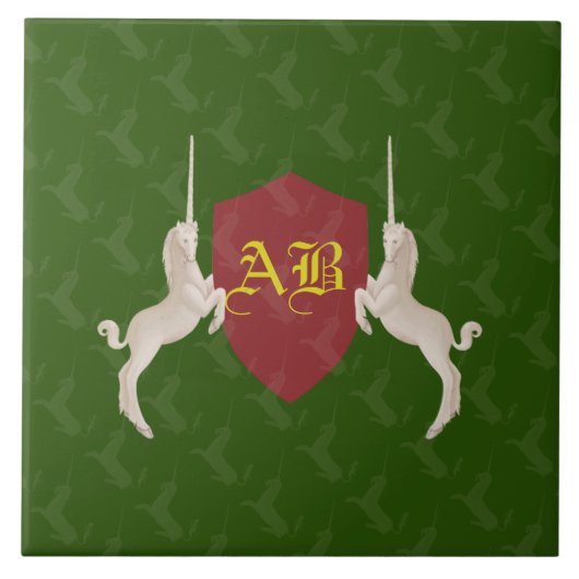 Mittelalterliche Wappen Fliese (Vorderseite)