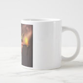 Mittelalterliche Wappen Jumbo-Tasse (Rechts)