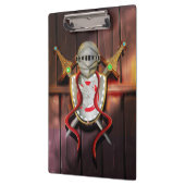 Mittelalterliche Wappen Klemmbrett (Links)