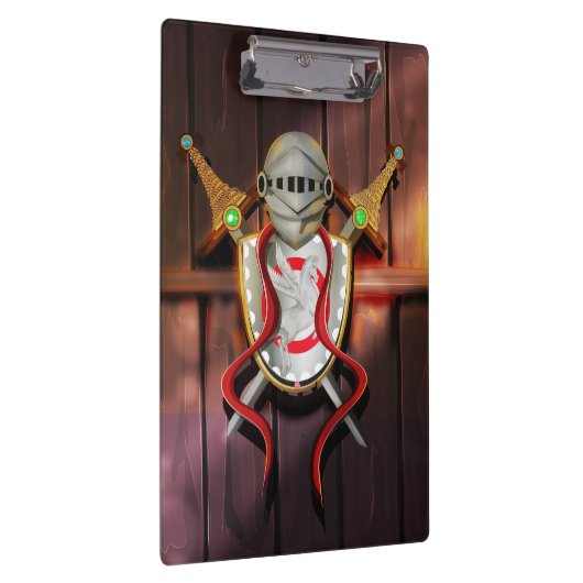 Mittelalterliche Wappen Klemmbrett (Rechts)