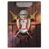 Mittelalterliche Wappen Klemmbrett (Vorderseite)