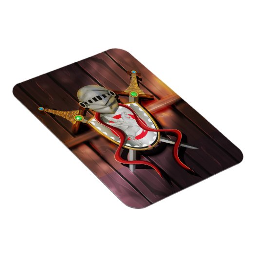 Mittelalterliche Wappen Magnet (Rechte Seite)