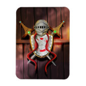 Mittelalterliche Wappen Magnet (Vertikal)