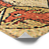 Mittelalterliche Wappen Poster (Ecke)