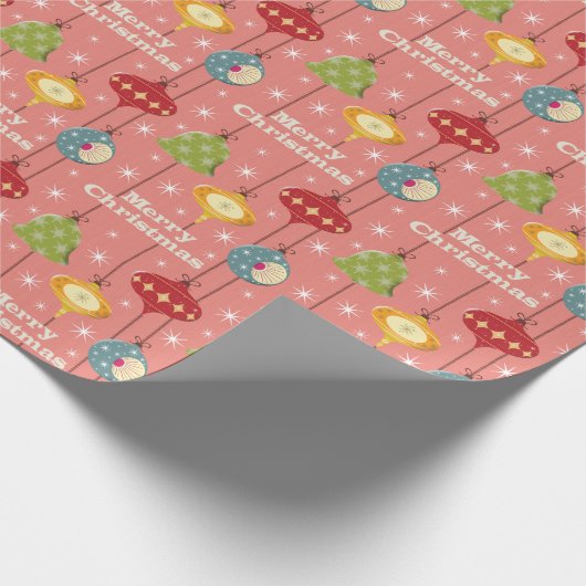 Mittelalterliche Weihnachtsbaumkirche Geschenkpapier (Ecke)