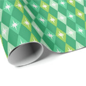 Mittelalterliche Weihnachtsfeier mit dem modernen Geschenkpapier (Rolleneckpunkt)