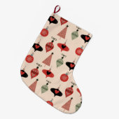 Mittelalterliche Weihnachtsgeschichte Großer Weihnachtsstrumpf (Vorderansicht (hängend))