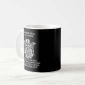 Mittelalterliche Wikingermythologie - Nordischer G Kaffeetasse (Vorderseite Links)