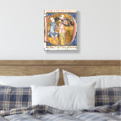 "Mittelalterliche Zahnmedizin" Leinwanddruck (Insitu (Schlafzimmer))