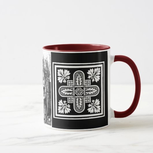Mittelalterliche Zeiten Tasse (Rechts)