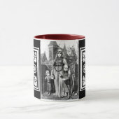 Mittelalterliche Zeiten Tasse (Zentrum)