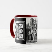 Mittelalterliche Zeiten Tasse (Vorderseite Links)