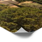 mittelalterliche Zitadelle, Provence, Frankreich Poster (Ecke)