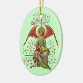 Mittelalterlicher Angel Keramik Ornament (Links)