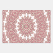 Mittelalterlicher arabischer Stil Symmetrisches Mu Geschenkpapier Set (Vorderseite 3)