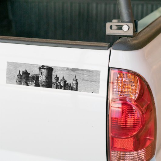 Mittelalterlicher Autoaufkleber (Auf Lkw)