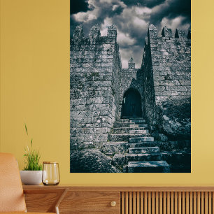 Mittelalterlicher behieltest fotodruck