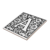 mittelalterlicher beleuchteter Buchstabe A Fliese (Seite)