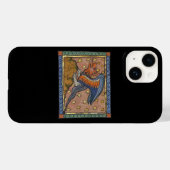 Mittelalterlicher Bestiardrache c. 1270 Case-Mate iPhone Hülle (Rückseite (Horizontal))
