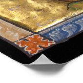 Mittelalterlicher Bestiarmonkey um 1270 Poster (Ecke)