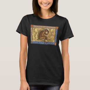 Mittelalterlicher Bestiarmonkey um 1270 T-Shirt