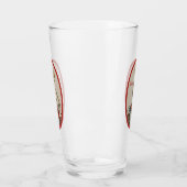 Mittelalterlicher "Blep" Katzen-Glasbecher Glas (Links)