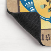 mittelalterlicher blorbeleuchteter Buchstabe G Mon Mousepad (Ecke)