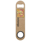 mittelalterlicher blorbeleuchteter Letter N Monogr Speed Flaschenöffner (Rückseite)