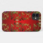 Mittelalterlicher Blumen-Muster iPhone 5 Fall Case-Mate iPhone Hülle (Rückseite (Horizontal))