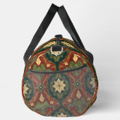 mittelalterlicher Blumen-Teppich Duffle Bag (Rechts)