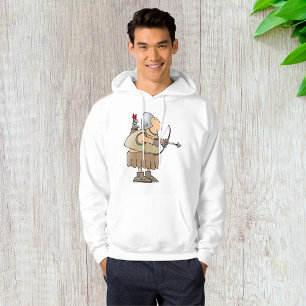 Mittelalterlicher Bogenschütze Krieger Lustiger Ri Hoodie