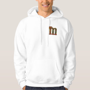 Mittelalterlicher Brief "M" Geschichtsliebhaber Ho Hoodie