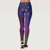 Mittelalterlicher Drache Leggings (Rückseite)